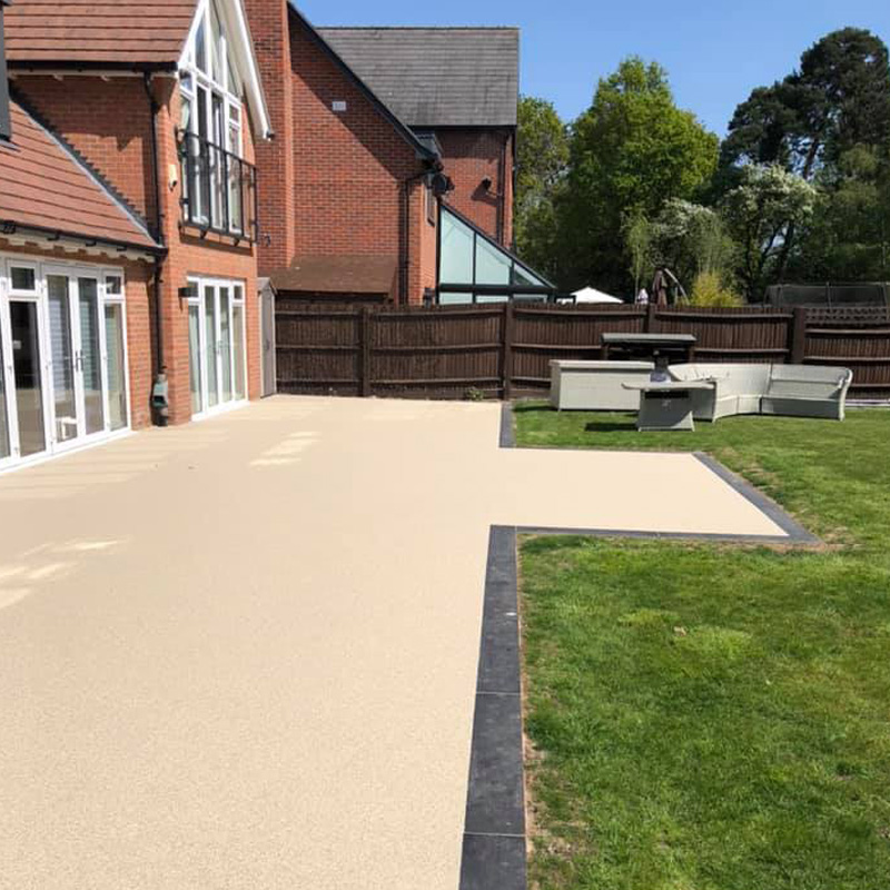 resin patios